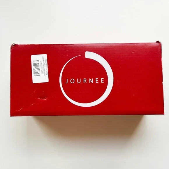 Journee Nysha Rhinestone Sparkle Formal Flats Womens 9 Silver - Picture 12 of 12